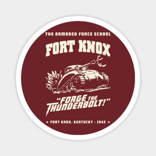 Fort Knox Tank School Magnet